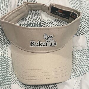 Pukka Beige Visor Cap